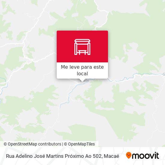 Rua Adelino José Martins Próximo Ao 502 mapa