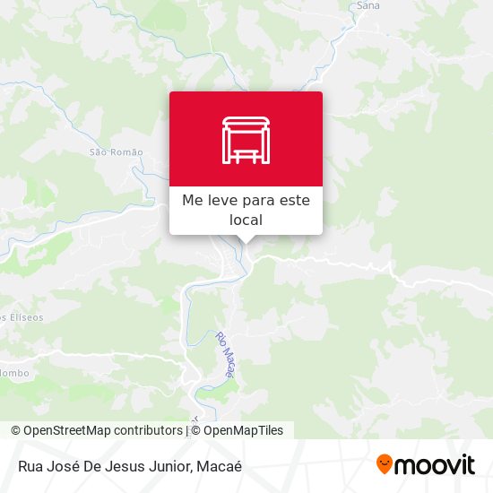 Rua José De Jesus Junior mapa