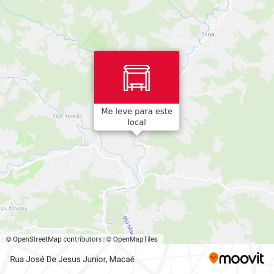 Rua José De Jesus Junior mapa