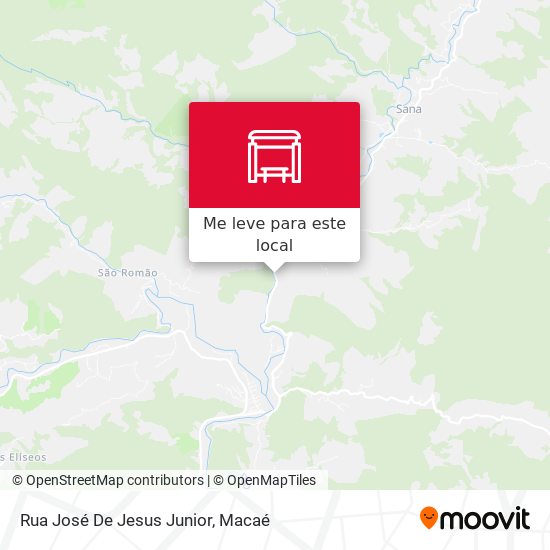 Rua José De Jesus Junior mapa
