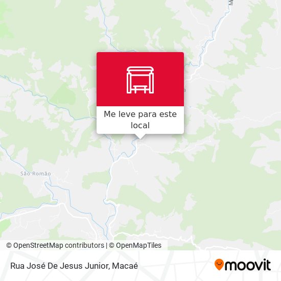 Rua José De Jesus Junior mapa