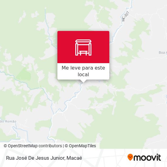 Rua José De Jesus Junior mapa