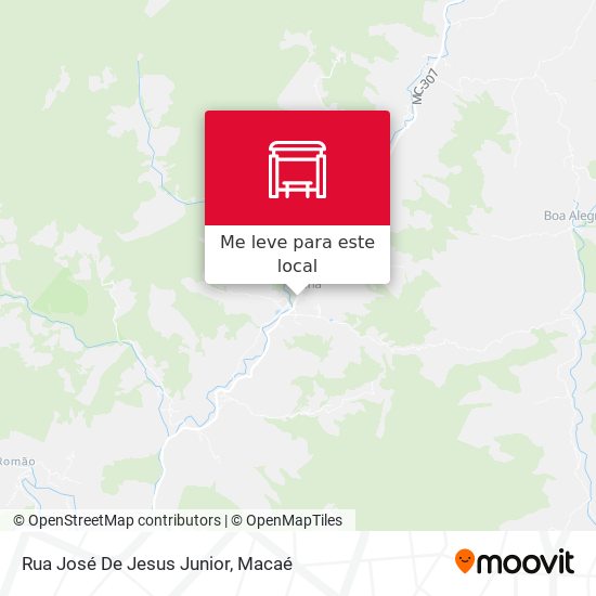 Rua José De Jesus Junior mapa
