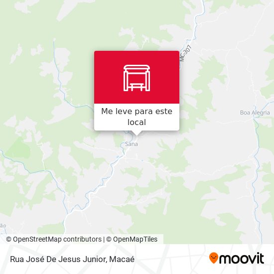 Rua José De Jesus Junior mapa