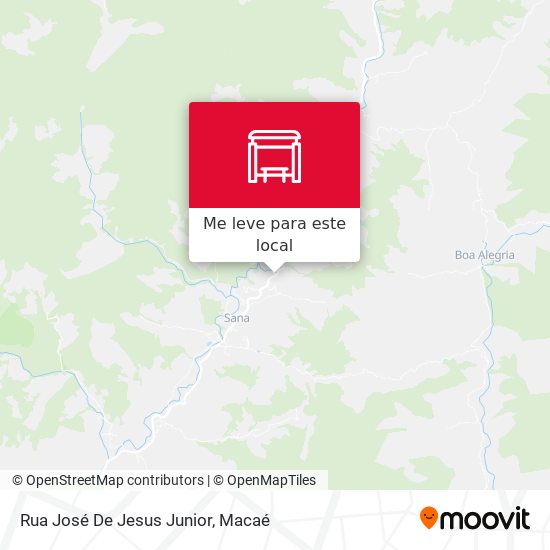 Rua José De Jesus Junior mapa