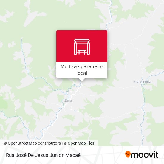 Rua José De Jesus Junior mapa