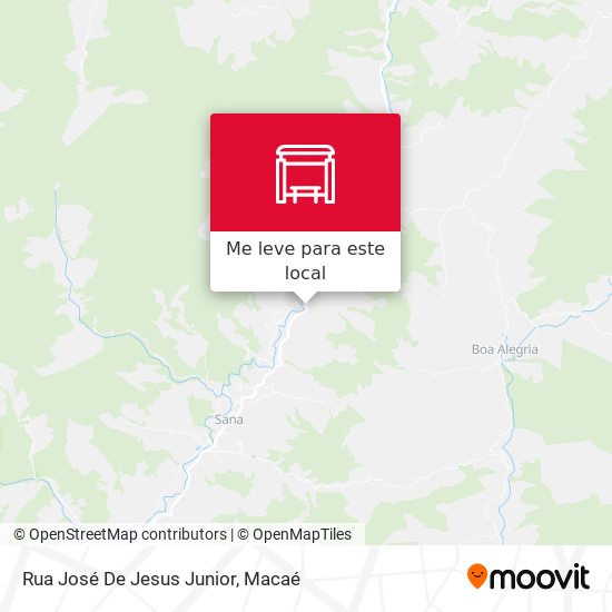 Rua José De Jesus Junior mapa