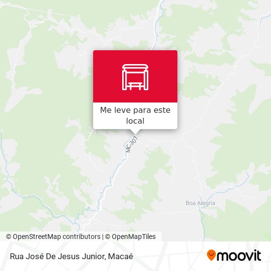 Rua José De Jesus Junior mapa