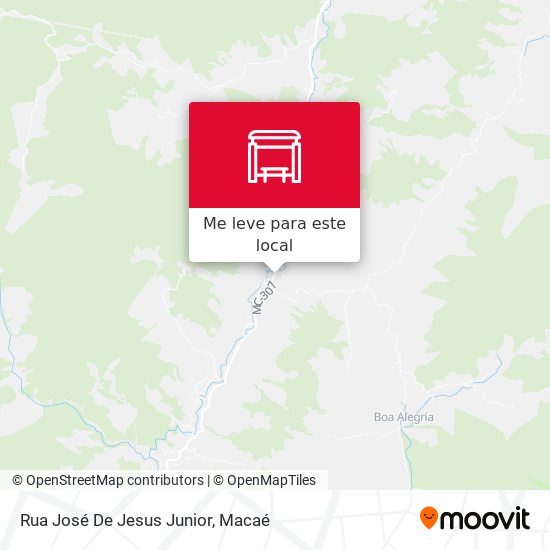 Rua José De Jesus Junior mapa