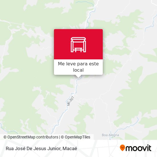 Rua José De Jesus Junior mapa