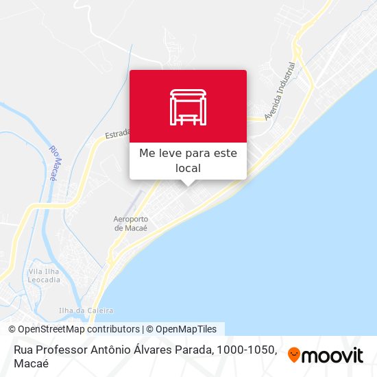 Rua Professor Antônio Álvares Parada, 1000-1050 mapa