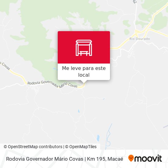 Rodovia Governador Mário Covas | Km 195 mapa