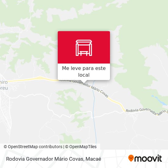 Rodovia Governador Mário Covas mapa