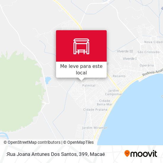 :Rua Joana Antunes Dos Santos, 399 mapa