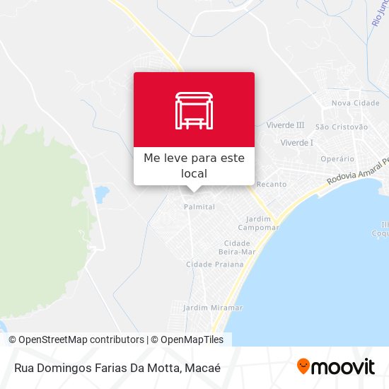 Rua Domingos Farias Da Motta mapa