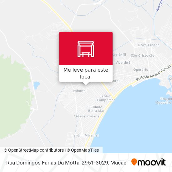 Rua Domingos Farias Da Motta, 2951-3029 mapa