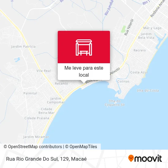 Rua Rio Grande Do Sul, 129 mapa