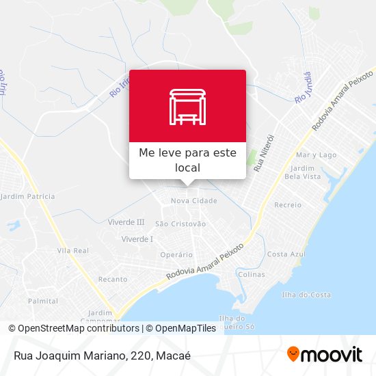 Rua Joaquim Mariano, 220 mapa