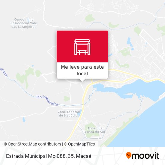 Estrada Municipal Mc-088, 35 mapa