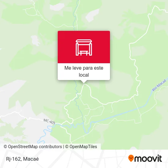 Rj-162 mapa
