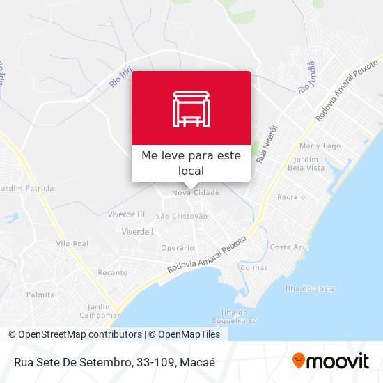Rua Sete De Setembro, 33-109 mapa