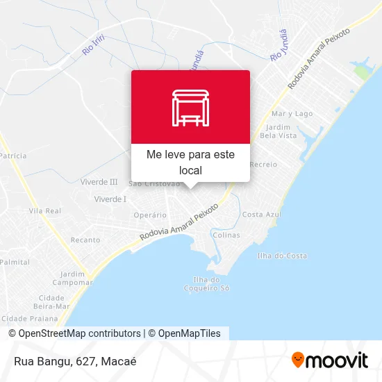 Rua Bangu, 627 mapa