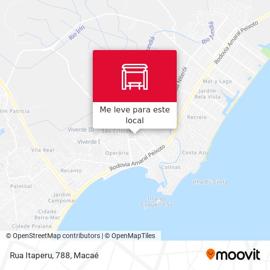 Rua Itaperu, 788 mapa