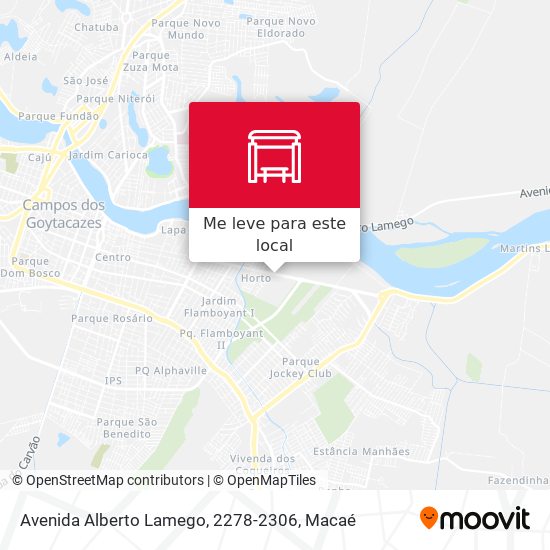 Avenida Alberto Lamego, 2278-2306 mapa