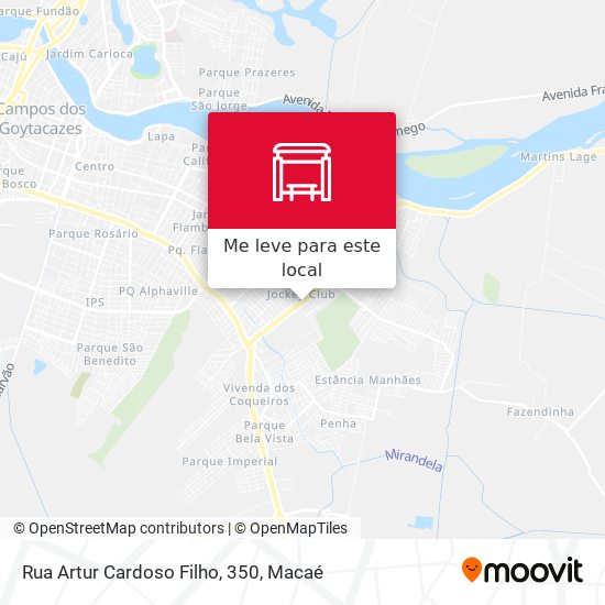 Rua Artur Cardoso Filho, 350 mapa
