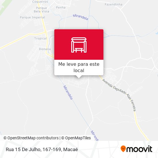 Rua 15 De Julho, 167-169 mapa