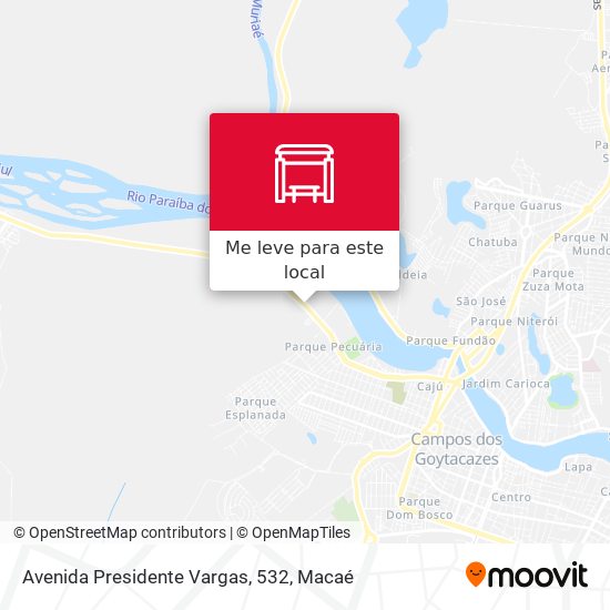 Avenida Presidente Vargas, 532 mapa