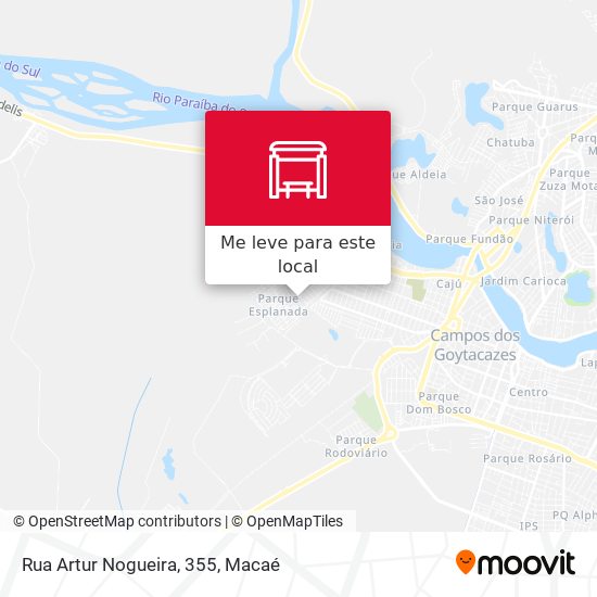 Rua Artur Nogueira, 355 mapa