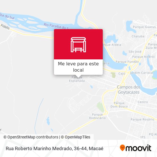 Rua Roberto Marinho Medrado, 36-44 mapa