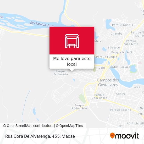 Rua Cora De Alvarenga, 455 mapa