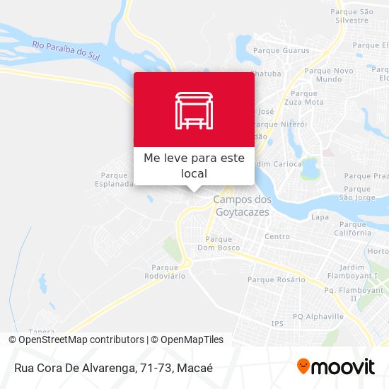 Rua Cora De Alvarenga, 71-73 mapa