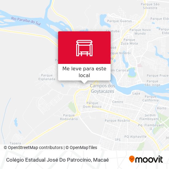Colégio Estadual José Do Patrocínio mapa
