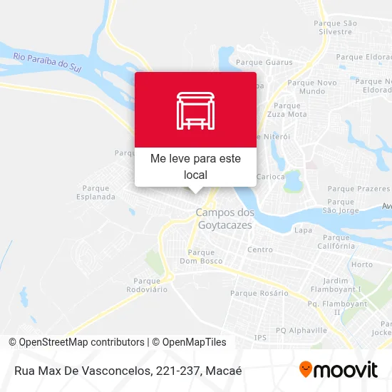 Rua Max De Vasconcelos, 221-237 mapa