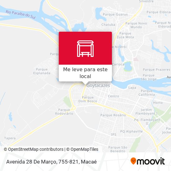 Avenida 28 De Março, 755-821 mapa