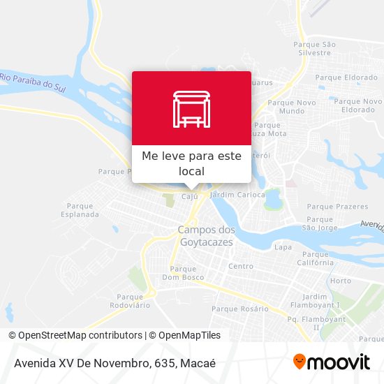 Avenida XV De Novembro, 635 mapa