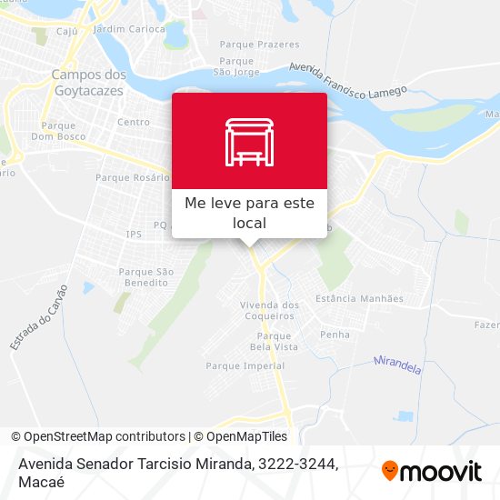 Avenida Senador Tarcisio Miranda, 3222-3244 mapa