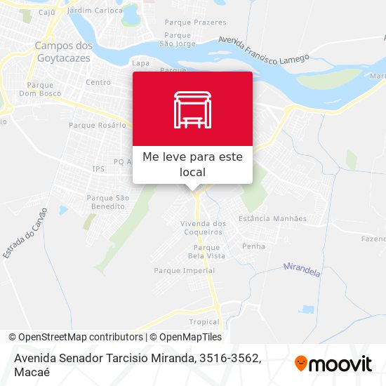Avenida Senador Tarcisio Miranda, 3516-3562 mapa