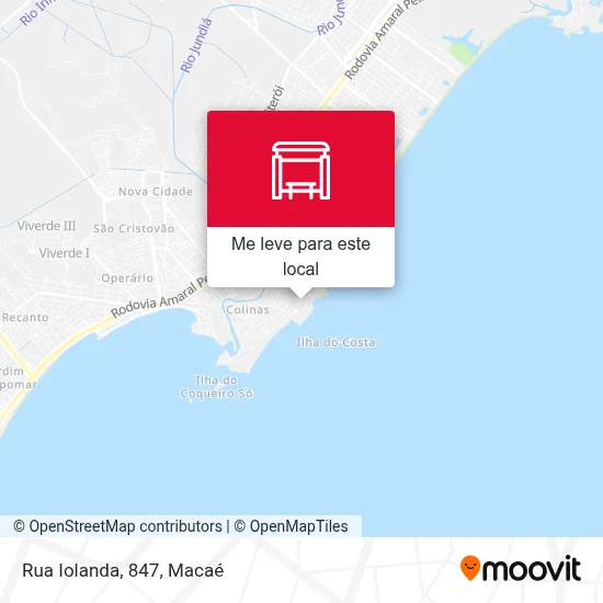 Rua Iolanda, 847 mapa