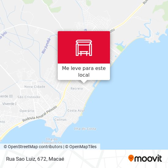Rua Sao Luiz, 672 mapa