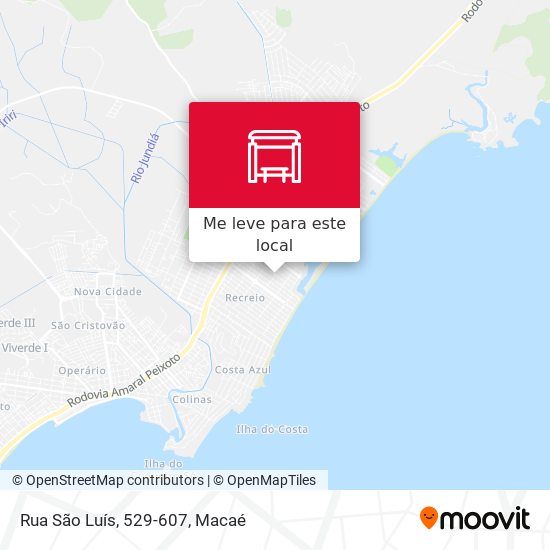 Rua São Luís, 529-607 mapa