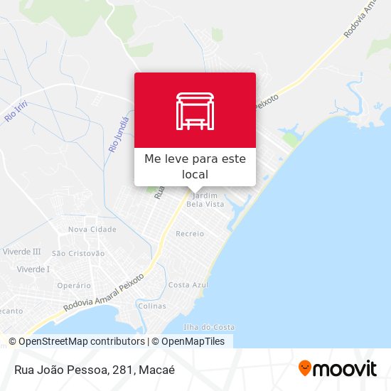 Rua João Pessoa, 281 mapa