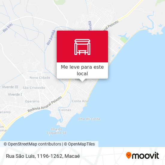 Rua São Luís, 1196-1262 mapa