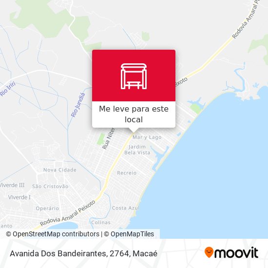 Avanida Dos Bandeirantes, 2764 mapa