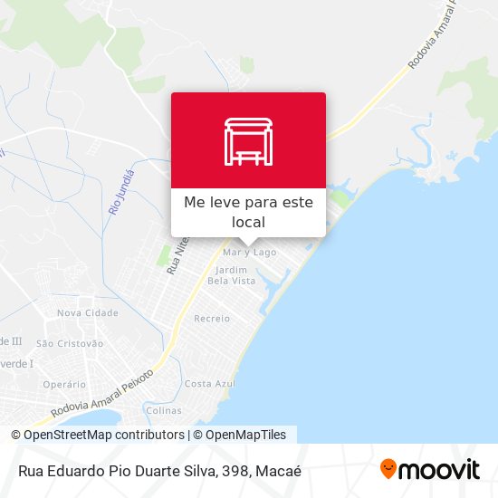 Rua Eduardo Pio Duarte Silva, 398 mapa