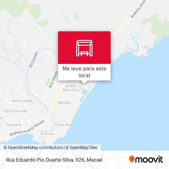 Rua Eduardo Pio Duarte Silva, 926 mapa