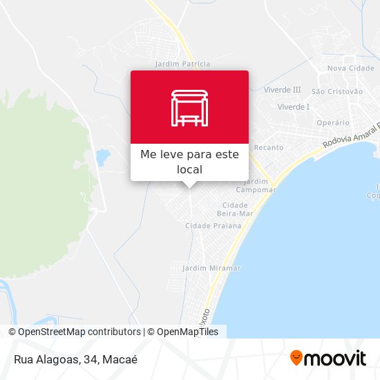 Rua Alagoas, 34 mapa